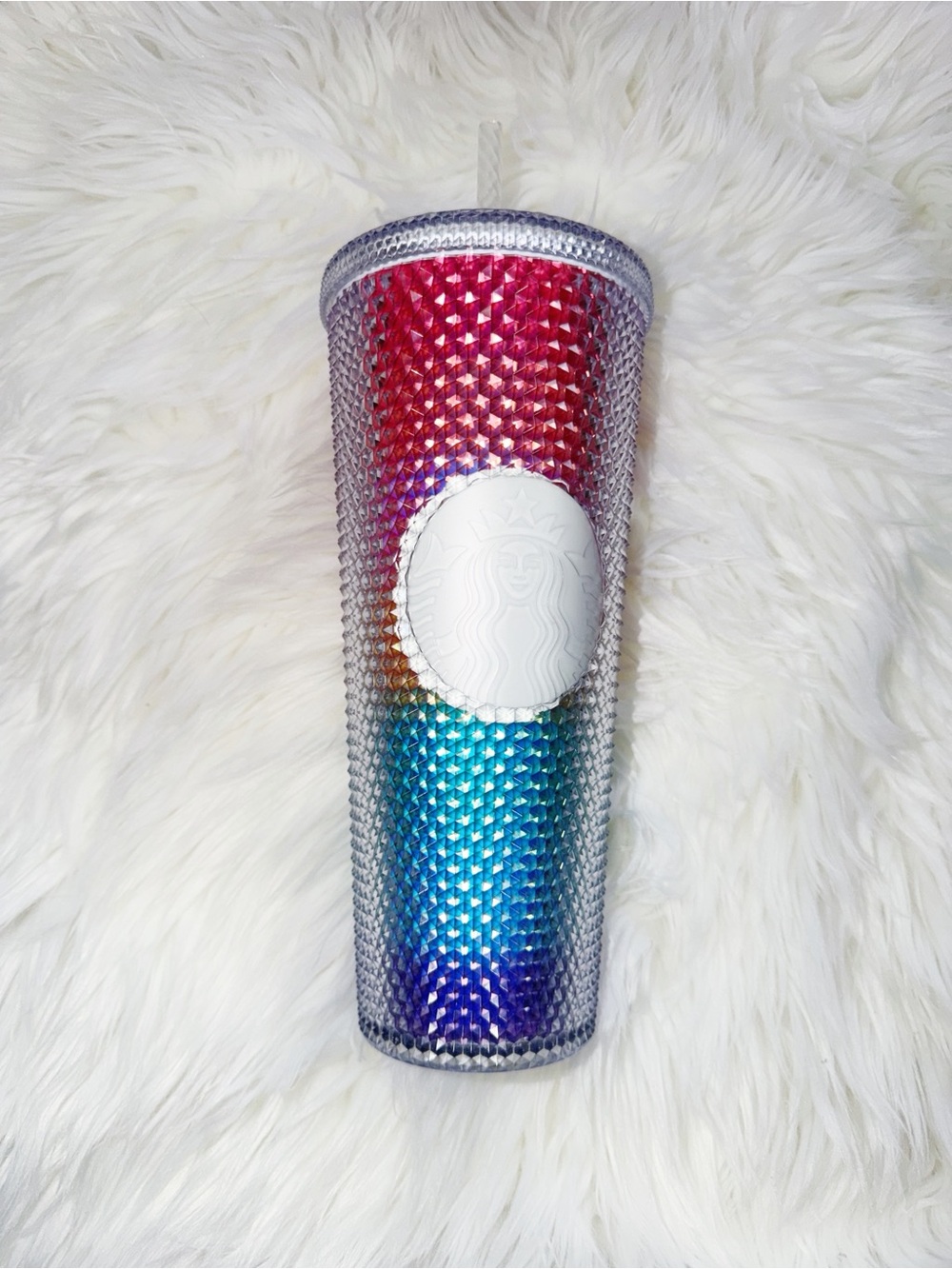 Starbucks 2020 Rainbow Pride Studded Cold Cup Tumbler